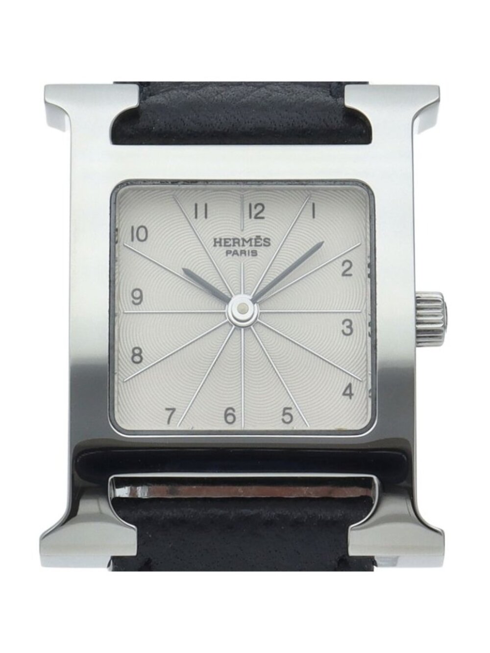 Hermes H Watch SS Silver
